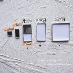 TN 여행 상자 포장 그리드 마그네틱 알루미늄 팔레트 전문 페인트 아트 미술 도구 키트 수채화 0
