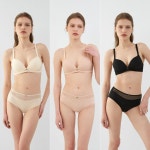 원더브라 원더브라 Wonderbra 노와이어 푸쉬업볼륨 브라 하이웨스트팬티 6종 크림 라이트베이지 T WBW4M192021
