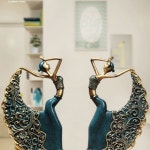 청동 인테리어 소품 결혼 춤추는 여인 중형 집들이