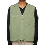 스톤아일랜드 스톤아일랜드 CUPRO COTTON TWILL- TC 남성 조끼 V0055