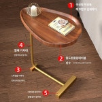사이드 테이블 작은 커피 소파 캐비닛 모바일 미니멀 코너 침대 8139N329946