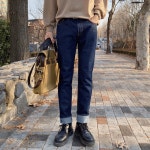 롤업 생지 청바지 L
