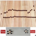 당고틀 화과자틀 알약 직경 일본식 경단 우드 고무 기구 6밀리 6밀리 고무