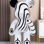 초대형 베어브릭 피규어 곰돌이 카페장식품 2M 카페 저금통 포토샵