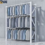 세탁소행거 매장용 옷걸이 옷가게 의류 선반 창고