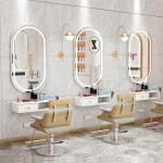 미러 경대 조명 옷가게 거울 바버샵