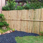 펜스 울타리 통 인테리어 가든 정원 담장 대나무 일본식 테라스