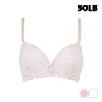 솔브 클리어런스 플라워리 더블본 브라 SSBRD303