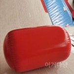 풍선 백플립 어시스트 뒤로 공중돌기 태권도 체조 훈련 실린더 돌기 에어백 뒤공중돌기 기구 구르기