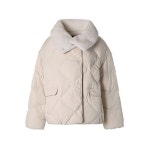 시슬리 하이넥 숏 구스다운 SAPDE4361