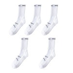 오르모 두꺼운 스포츠 러닝 축구 운동 장목양말 5켤레