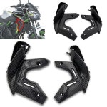 Z650 부품 라디에이터 사이드 커버 가와사키 Z 650 2020 2021 2022 2023 오토바이 왼쪽 또는 오른쪽 커버 패널 페어링 Z-650