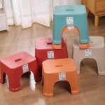 의자 플라스틱 미끄럼방지 소형 랜덤색상