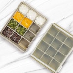 이유식큐브12구 2P 보관용기 준비물트레이 아기실리콘