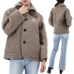 단톤 단톤 라운드 칼라 울 파일 자켓 DT-A0010