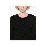 GANNI 가니 여성 라운드 넥 자켓 099