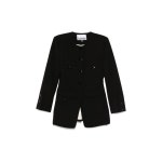 GANNI 가니 여성 라운드 넥 자켓 099