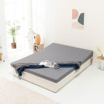 수면 매트 토퍼 침대 고밀도폼토퍼Q매트리스 바닥