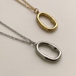 N Necklace New One 쥬얼리 써지컬스틸 66