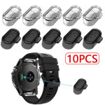 Garmin Forerunner 투명 먼지 커버 955 945 255 Fenix 7 7S 7X 6 6S 6X 소프트 TPU 플러그 캡 케이스 10 개 1 개