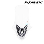 NMAX125 롱스크린 단품 오토바이 킹 윈드쉴드 대왕 바람막이 방풍 엔맥스 브라켓미포함 1개