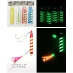 트리플 트리플 오기몰 봉메탈 야광 2개입 400g 450g 500g 1 트리플 대구봉메탈 500g 야광레드