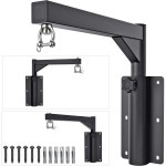 SELEWARE 헤비백 월마운트 헤비듀티 행거 펀칭백 브라켓 복싱 무에타이 MMA 트레이닝 17 with adjustable angles h