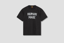 휴먼메이드 24FW 휴먼메이드 반팔 티셔츠 DOM HM28TE012BLK