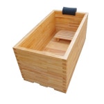 히노끼욕조 반신욕조 히노키탕 반신욕기 목욕통 나무 1인 욕조 히노끼반신욕 홈사우나