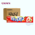 크라운 마이쮸 딸기 44g X 120개 후르츠 카라멜 과일맛 종합 과일 업소용 대용량