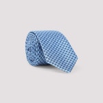조르지오아르마니 조르지오 아르마니 조르지오아르마니 Giorgio Armani Silk Tie LIGHT BL GM000802 TE13668-F9026