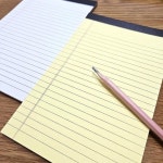 뜯어쓰는 절취선 줄노트 메모패드