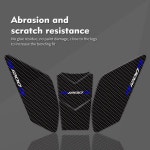 BMW R1200R R 1200 R 오토바이 탱크 패드 보호 스티커 데칼에 3D 투명 카본 섬유