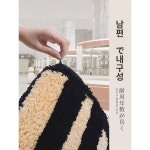 장마철 회사 공중화장실 욕실 발판 패드 디자인