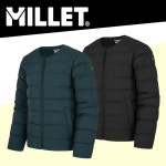 MILLET 밀레 남성 라운드넥 경량 다운 자켓 MVTWD409