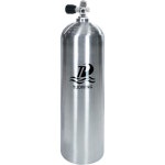 투다이빙-11 스쿠버 다이빙 탱크 1L 80CF 알루미늄 실린더 4500psi Pcp 에어 밸브가 병