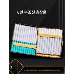 쿠보이 상룡황동담배케이스 20개입 빈티지 굵은 휴대용 남성메탈 프리미엄 6 5중지갑