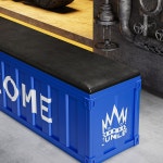 컨테이너 의자 카페 스튜디오 벤치 스툴 레트로