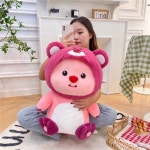 틱톡동일딸기루피루피루피비버퍼완구귀여운인형쿠션피규어 생일선물녀