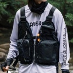 캠핑조끼 가방 양용 조끼 밀리터리 요리사 수륙 배낭 자켓 에프 낚시 검은 가방조끼