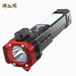 UNKNOWN UNKNOWN 비상탈출 멀티 기능 고휘도 손램프 자동차 탈출용 비상망치 S007 칼라 박스 세트