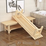 사우나 벤치 목욕탕 탈의실 웨이팅 찜질방 나무 헬스장 의자