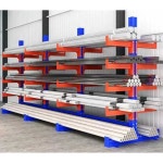 캔틸레버 선반 물류창고 두꺼운 x x 창고 파이프렉 단면 L2500 W1350 H2080