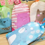 제스트 동물농장 보조가방 더스트백 학원 복주머니 보조