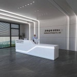 페인트 굽는 프론트 데스크 심플 회사 영빈 미용실 바 호텔 교육 계산대