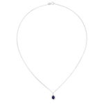 25 Bleue Burnham 미니 뱀부 펜던트 네크리스 251379M145004
