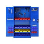 철제 공구캐비넷 공장 수납함 정비 타공판 캐비넷