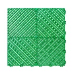 미끄럼 방지 차고 바닥 타일 연동 플라스틱 자동차 주차 워크숍용 데크 400x400x18mm 매트 62 A7 - 80pieces 1개