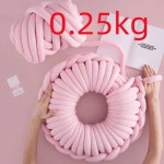 벨벳 자이언트 얀 빅얀 망고실 핸드니팅 가방만들기 핑거니팅 뜨개실 루피실 250g-0 25kg-핑크