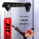 복싱 샌드백 프레임 레일 이동 레일 샌드백 행거 실내외 권투 경기장 가정용 헬스장 훈련 기구
